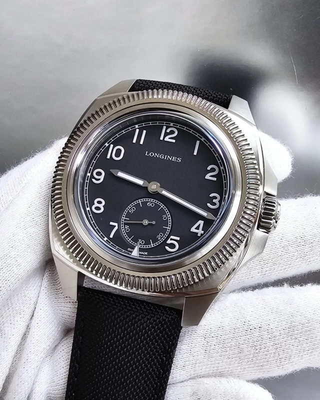 Longines Pilot Majetek Pioneer Edition 43mm Titanium Men's Watch L28381532