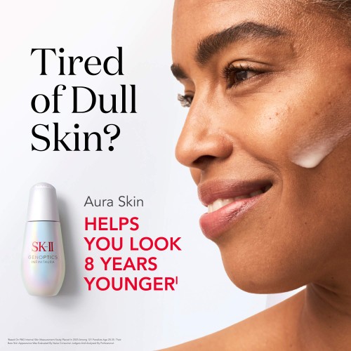 Powered by PITERA™, SK-II's exclusive anti-aging ingredient, Niacinamide, and NEW Bisabolol Pro, this upgraded brightening serum will leave your skin looking radiant and youthful