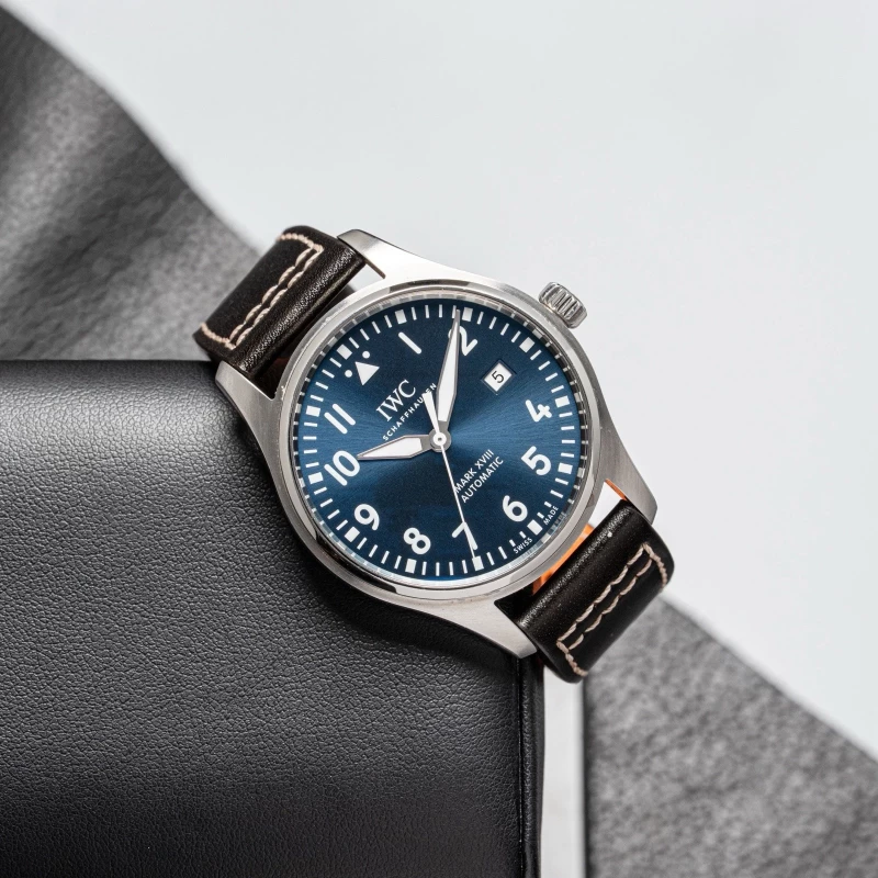 IWC Pilot's Watch Blue Men's Watch - IW327004 Mark XVIII