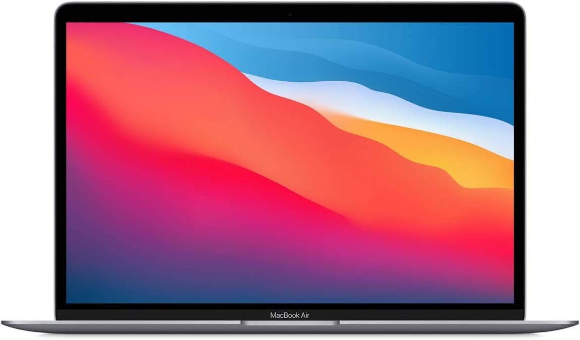 Apple MacBook Air 13.3 with Retina Display, M1 Chip with 8-Core CPU and 7-Core GPU, 16GB Memory, 1TB SSD, Space Gray, Late 2020