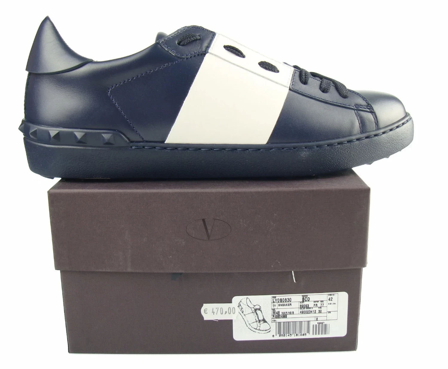 VALENTINO GARAVANI OPEN LOW TOP Sneakers MAN shoes мужская обувь 男鞋 紳士靴 100%AUt